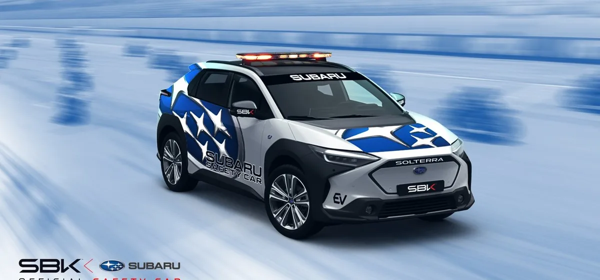 worldsbk subaru safetycar