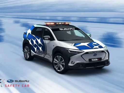 worldsbk subaru safetycar