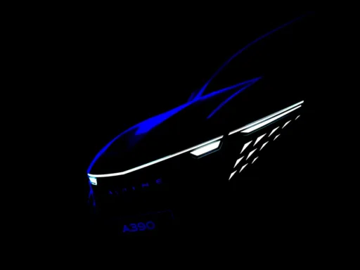 Alpine A390 teaser