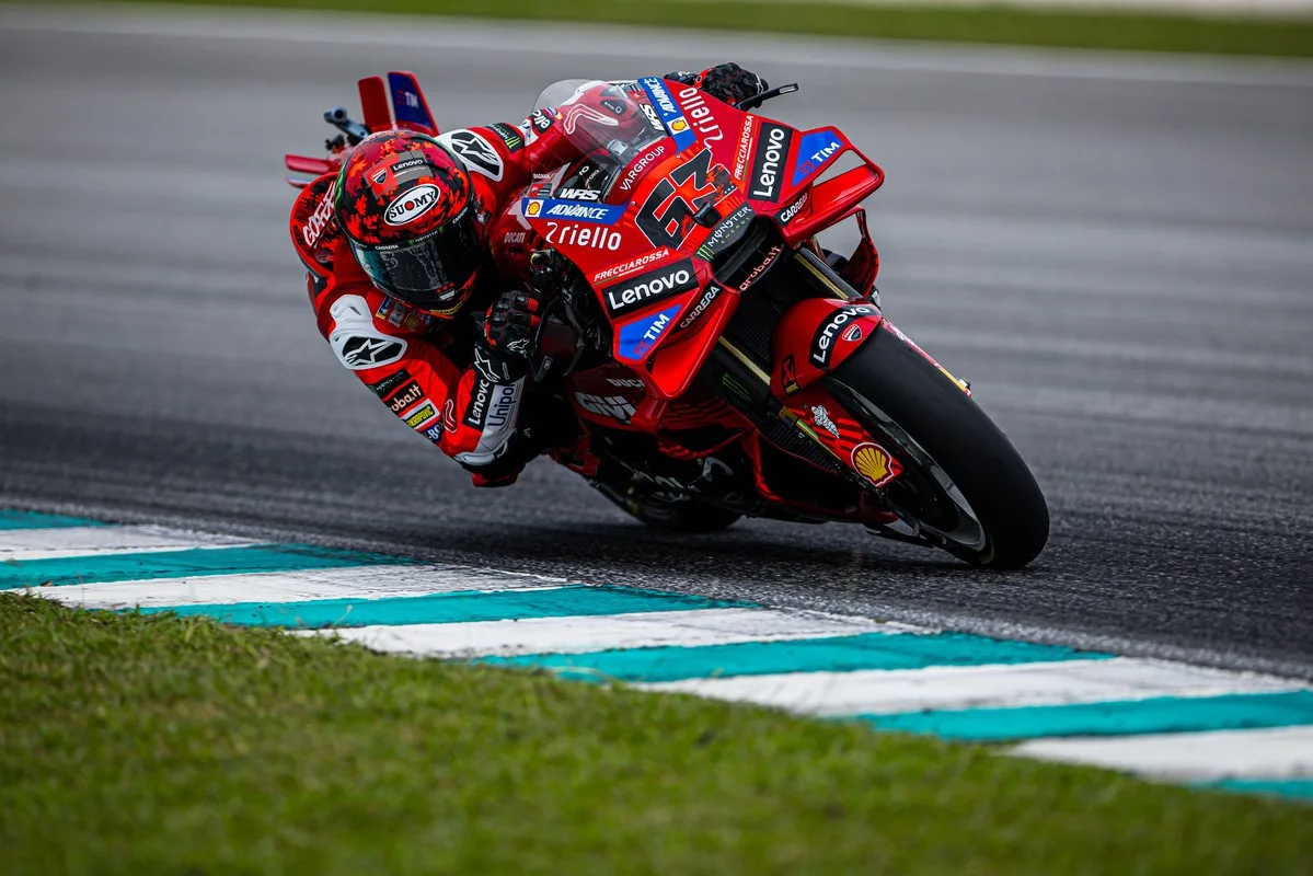 Bagnaia Test MotoGP Sepang 2025