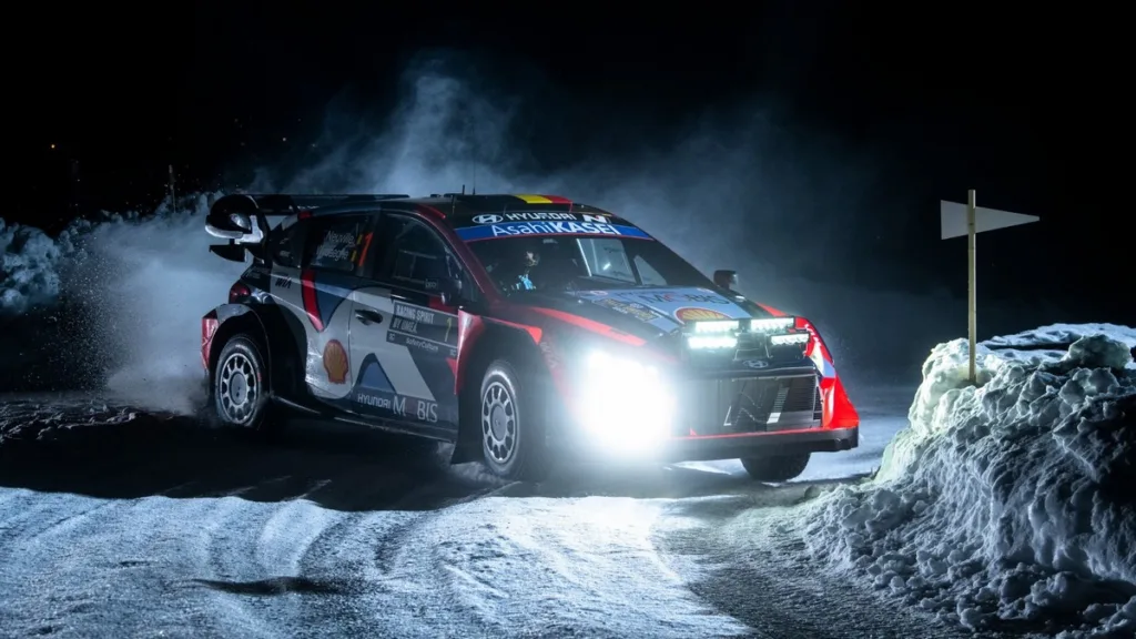 Neuville Rally di Svezia 2025