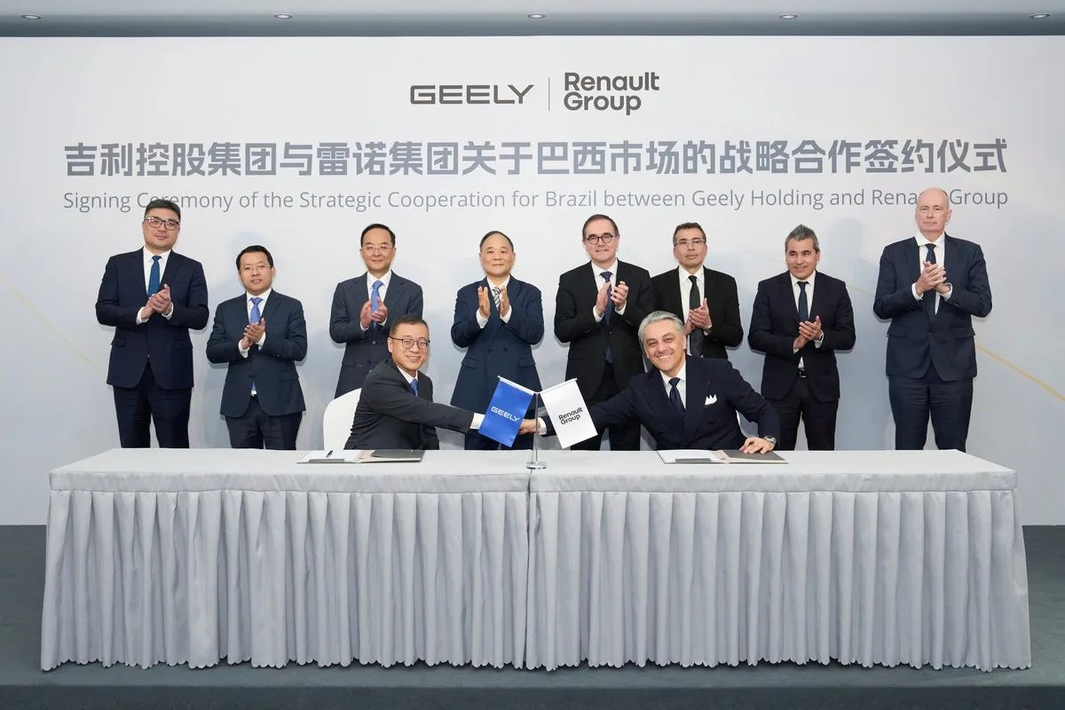 Renault - Geely firma accordo Brasile