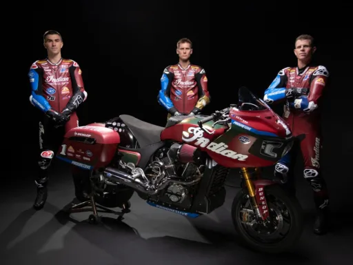 Team factory Indian Motorcycle S&S Cycle 2025