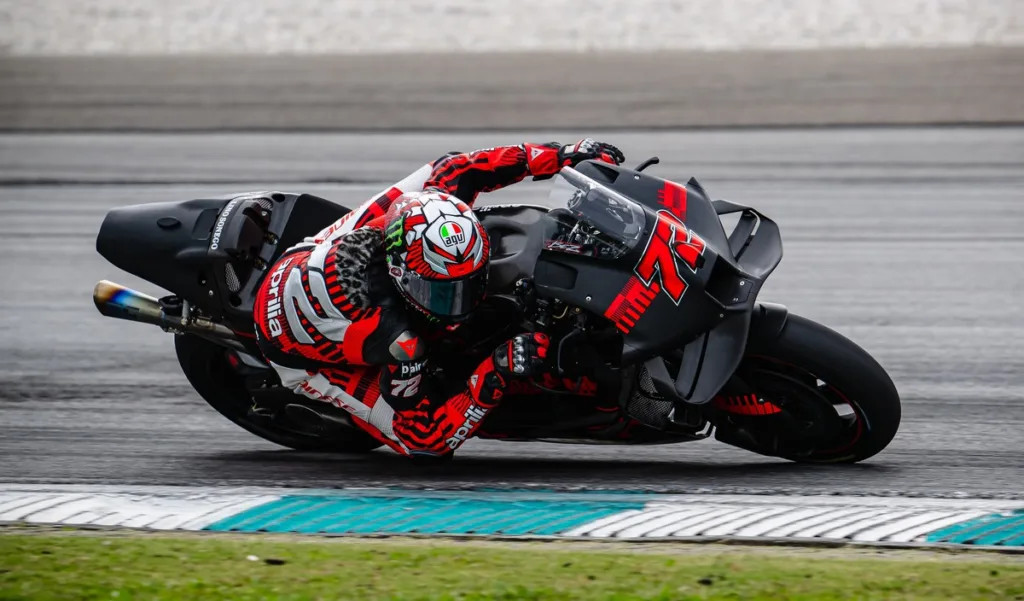 Test MotoGP Sepang 2025 Aprilia