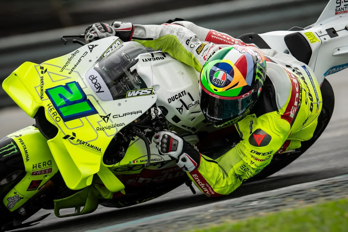 Test MotoGP Sepang 2025 VR46 Racing