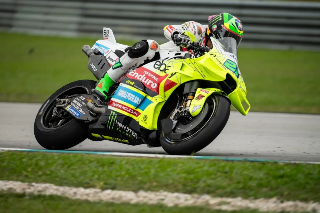 Test MotoGP Sepang 2025 VR46 Racing