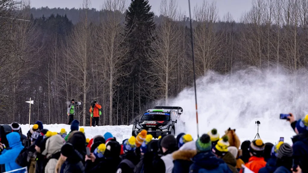 WRC Rally Svezia 2025 Evans