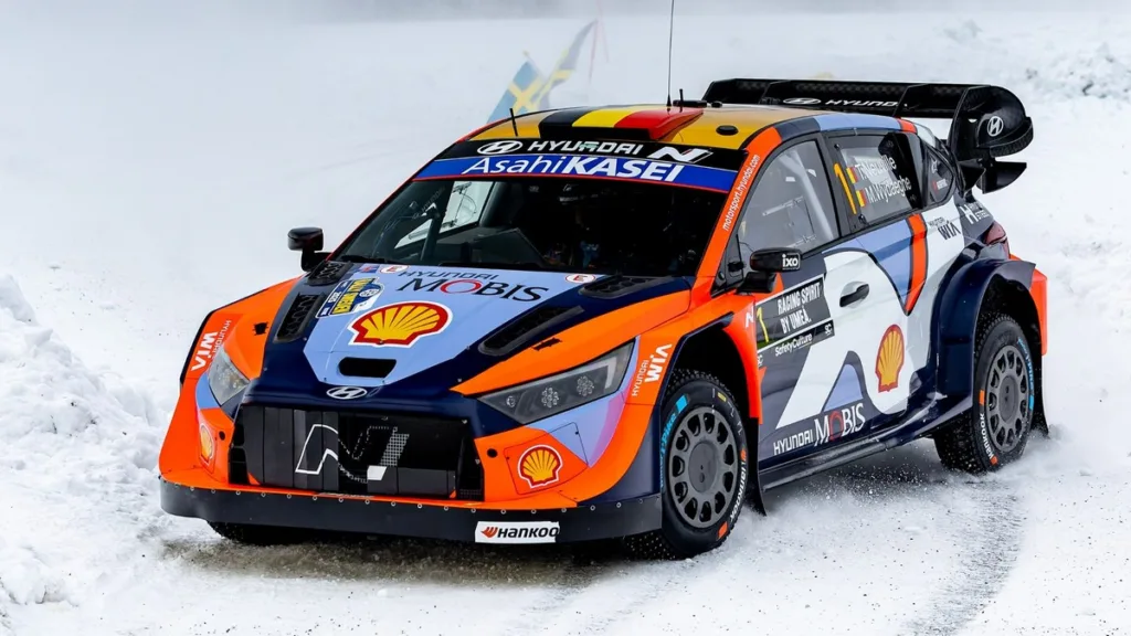 WRC Rally Svezia 2025 Neuville