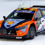 WRC Rally Svezia 2025 Neuville