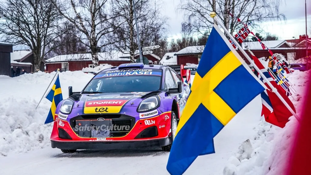 WRC Rally Svezia 2025 Sesk