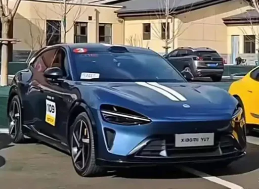 Xiaomi YU7 AWD 2025 foto spia