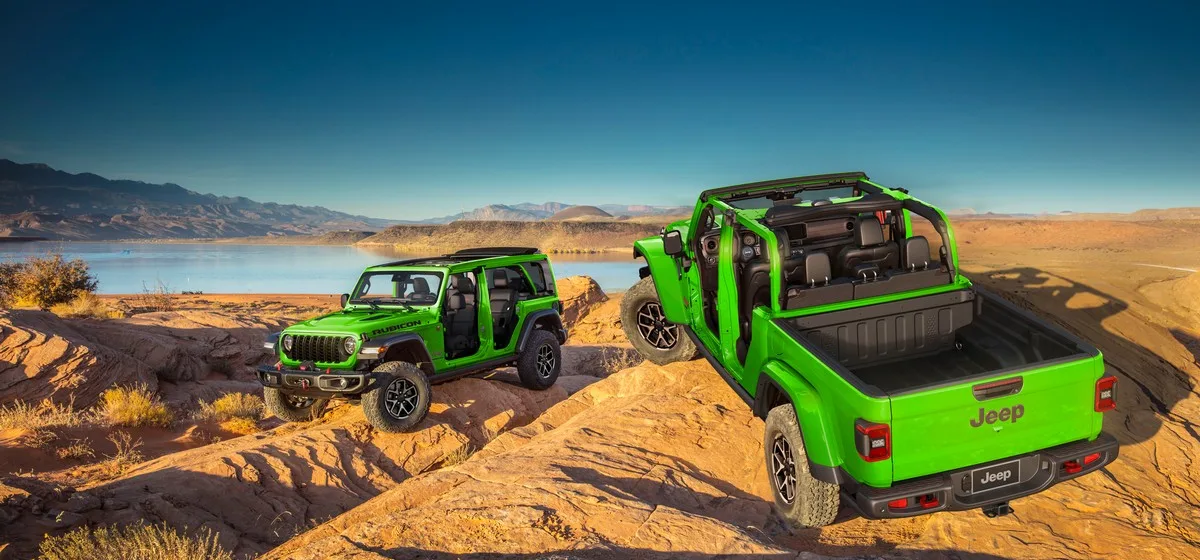 Jeep Gladiator e Wrangler 2025 Mojito