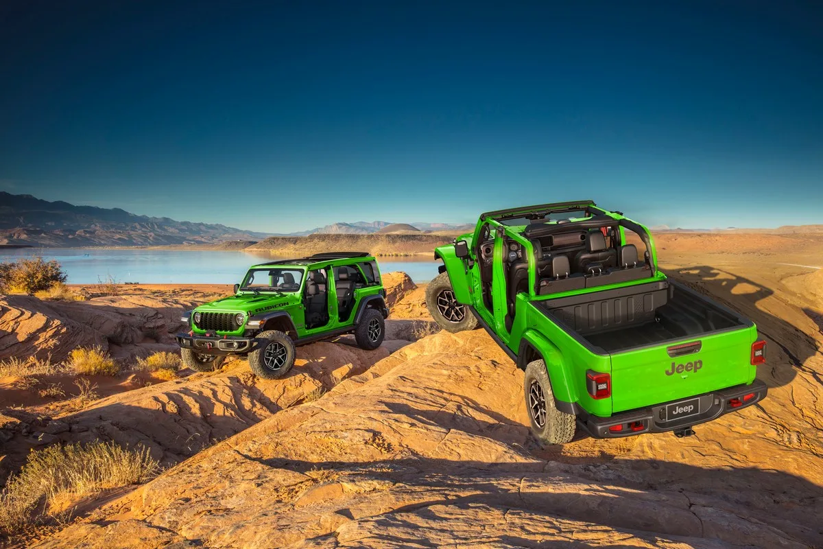 Jeep Gladiator e Wrangler 2025 Mojito