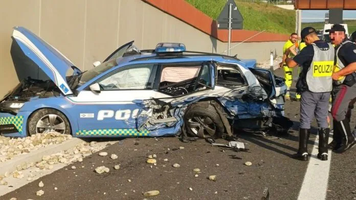 incidente polizia stradale